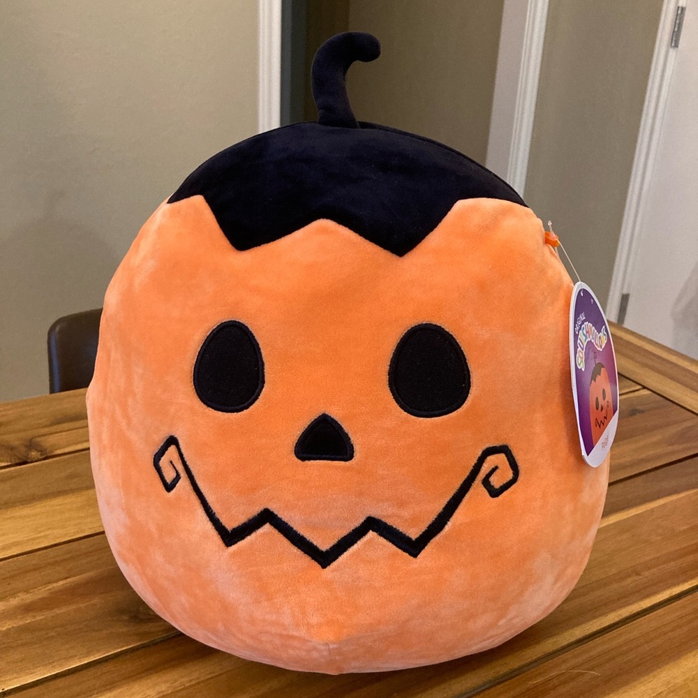 Squishmallows 2021 Halloween 12” Paige the Pumpkin RARE and NWT